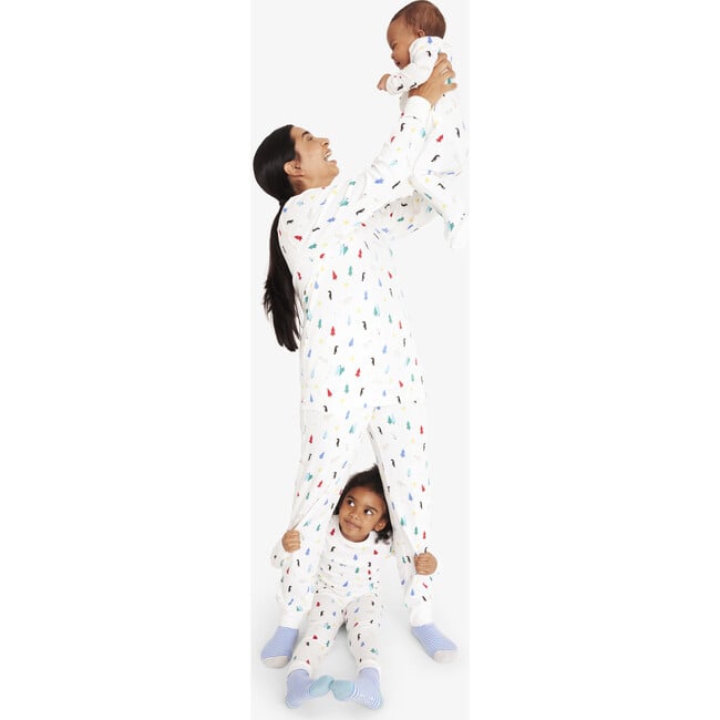 Primary x Maisonette Kids Organic PJ Set, Ivory Winter Wonderland - Pajamas - 7