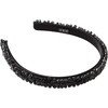 Women's Gala Headband, Jet Black - Hair Accessories - 1 - thumbnail