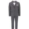 5pc Peak Lapel Tuedo, Gray - Suits & Separates - 1 - thumbnail