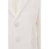 5pc Peak Lapel Tuxedo, Ivory - Suits & Separates - 5