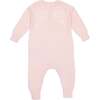 Babys Angel Wings Long Sleeve Button Shoulder Onesie, Blush - Onesies - 1 - thumbnail