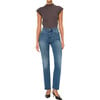 Women's Halle High Rise Instasculpt 29" Straight-Fit Jeans, Palm Springs - Jeans - 1 - thumbnail