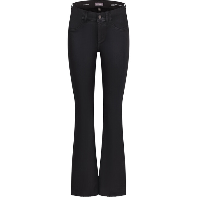 Women's Bridget Instasculpt Boot Cut Maternity Jeans, Black Coated - Jeans - 1