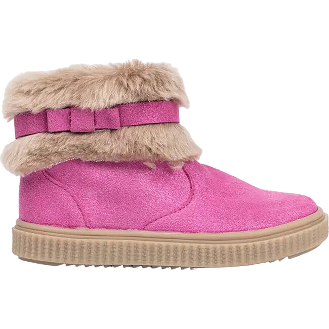 Furry Friends Boot, Pink