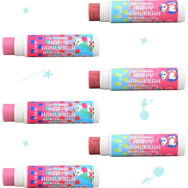 Hanukkah 6 Piece Lip Shimmer Bundle