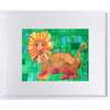 Lion Print 8x10 Horizontal Frame, Green - Wall Décor - 1 - thumbnail