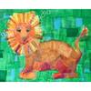 Lion Print 8x10 Horizontal Frame, Green - Wall Décor - 2