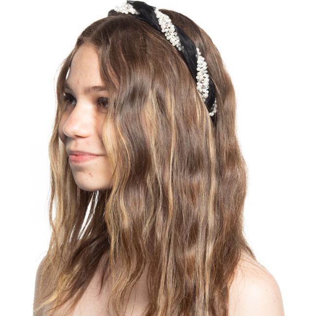 Cory Headband, Black - Headbands - 2