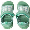 Ultra-Lightweight Velcro Strap Play Sandal, Fern Plaid - Sandals - 1 - thumbnail