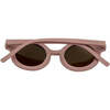 Kids Original Round Bendable & Polarized Sunglasses, Mauve Rose - Sunglasses - 2