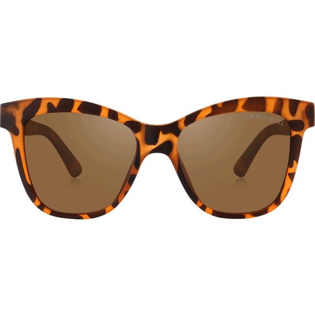 Kids Iconic Wayfarer Polarized Sunglasses, Tortoise