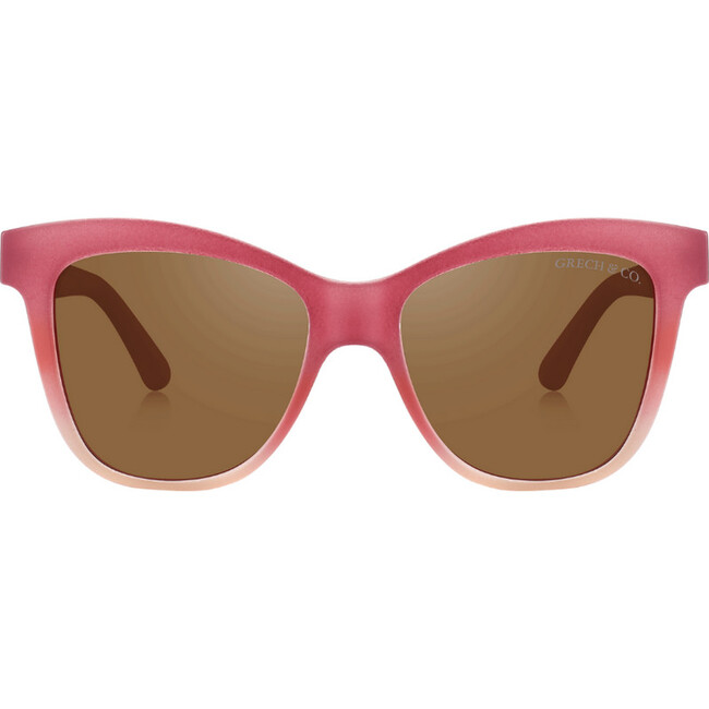 Kids Iconic Wayfarer Polarized Sunglasses, Heather Rose Ombre