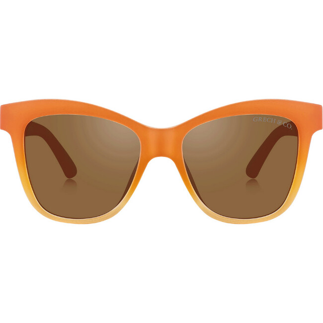 Kids Iconic Wayfarer Polarized Sunglasses, Sienna Ombre