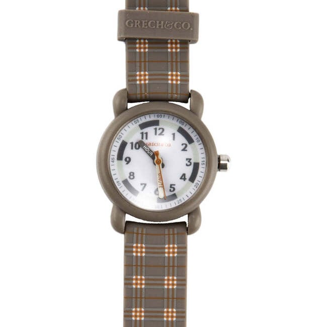 Classic Silicon Strap Watches, Storm Plaid - Watches - 1