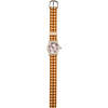 Classic Silicon Strap Watches, Sienna Gingham - Watches - 2