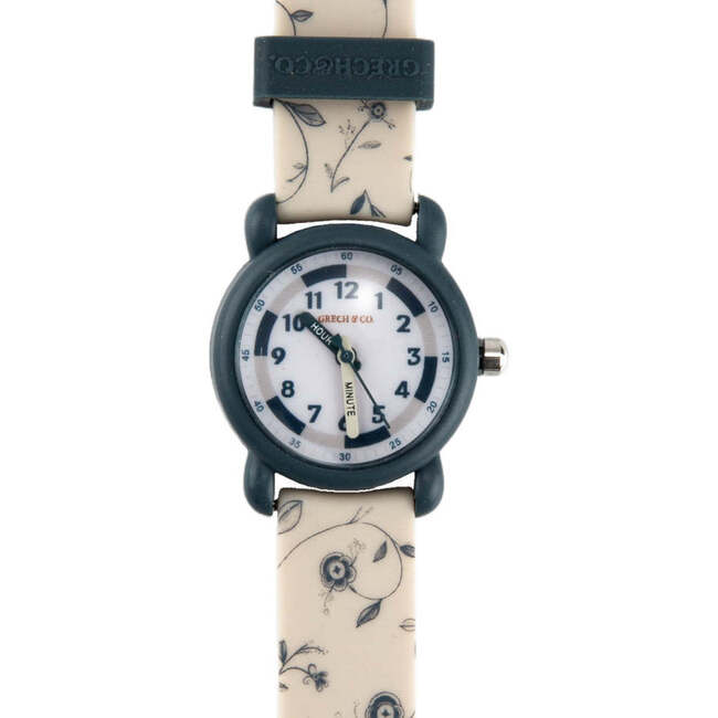 Classic Silicon Strap Watches, Scandi Floral - Watches - 1