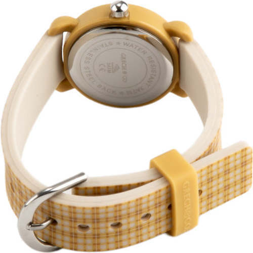 Classic Silicon Strap Watches, Buckwheat Plaid - Watches - 3