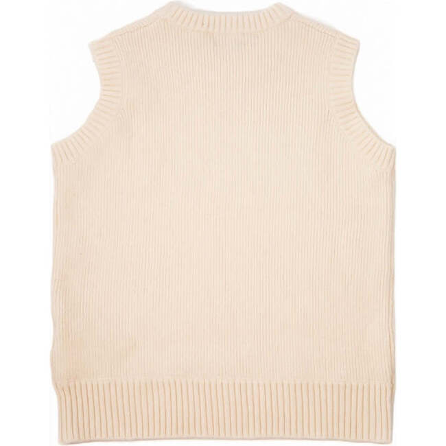 Classic Rib Knit Sweater Vest, Atlas - Vests - 2