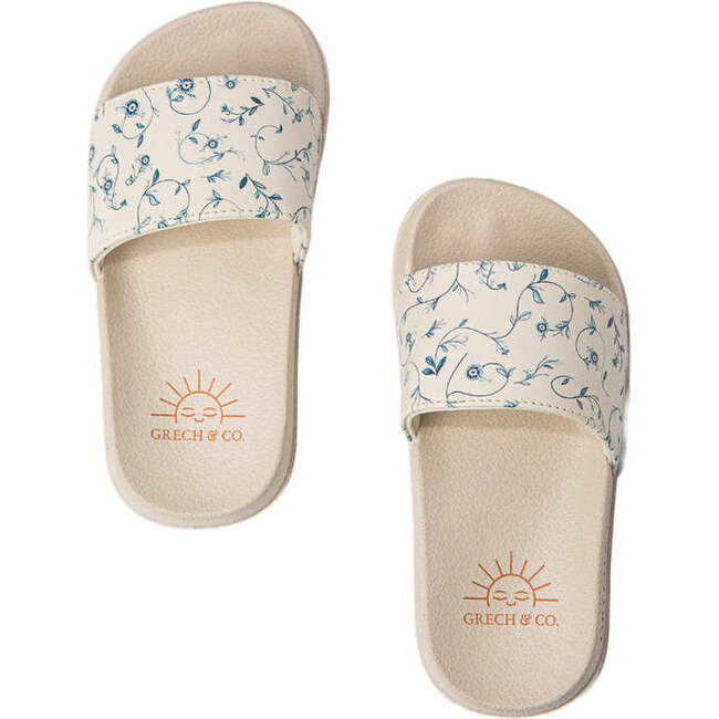 Classic Lightweight Slide Sandal, Scandi Floral