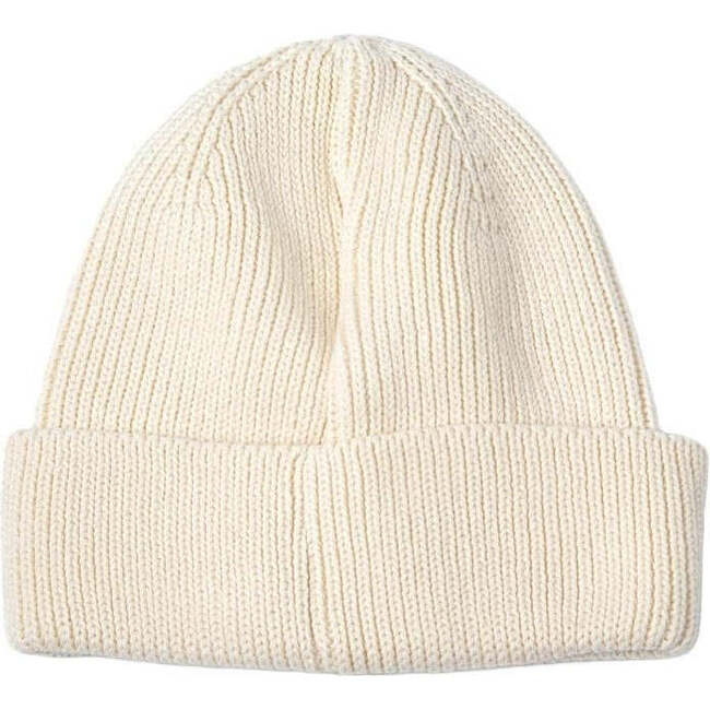 Braided Knit Rolled Hem Beanie, Atlas - Hats - 2