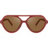 Baby Aviator Semi-Bendable & Polarized Sunglasses, Cinnamon - Sunglasses - 1 - thumbnail