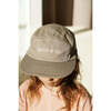 5-Panel Adjustable Strap Hat, Stone - Hats - 3