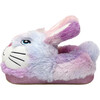Fluffy Girls Light-Up Slippers, Pink - Slippers - 3