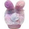 Fluffy Girls Light-Up Slippers, Pink - Slippers - 5