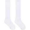 Demi Duo Knee High Sock, White (2 Pack) - Socks - 1 - thumbnail