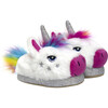 Celestina Girls Light-Up Slippers, White - Slippers - 1 - thumbnail