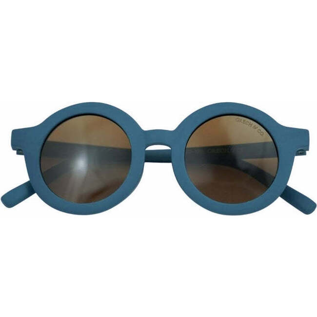 Kids Original Round Bendable & Polarized Sunglasses, Desert Teal