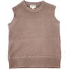 Classic Rib Knit Sweater Vest, Storm - Vests - 1 - thumbnail