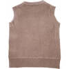 Classic Rib Knit Sweater Vest, Storm - Vests - 2