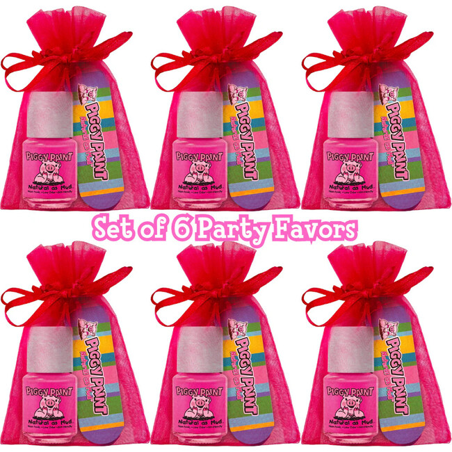 PIGGY PAINT Set of 6 Party Favors Set