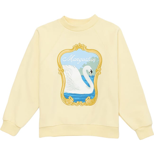 Swan Sweatshirt, Vanilla