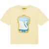 Swan T-Shirt, Vanilla - T-Shirts - 1 - thumbnail