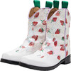 Strawberry Boot, White - Boots - 1 - thumbnail