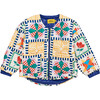 Patchwork Padded Jacket, Multicolor - Jackets - 1 - thumbnail