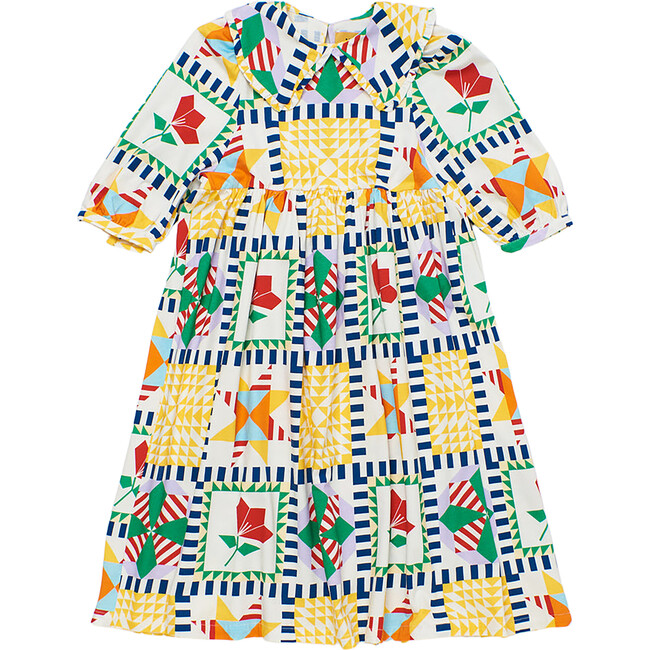 Patchwork Dress, Multicolor