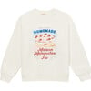 Homemade Cake Sweatshirt, Off White - Sweatshirts - 1 - thumbnail