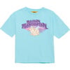 Flying Pig T-Shirt, Light Blue - T-Shirts - 1 - thumbnail