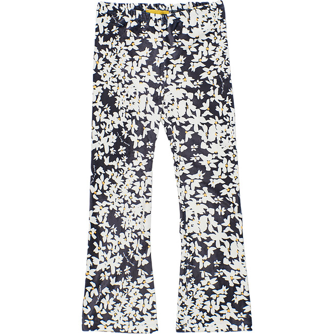 Daisy Flared Legging, Navy