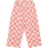 Blanket Trousers, Red/White - Pants - 1 - thumbnail