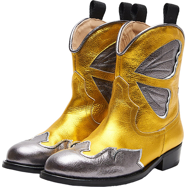 Bergamote Boot, Gold