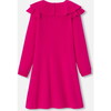 Girl Knitted Dress, Grenadine Pink - Dresses - 2