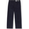 Girl Flare Trousers, Navy - Pants - 2