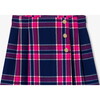 Girl Kilt Skirt, Blue/Multicolour - Skirts - 3