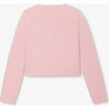 Girl Cardigan, Heather Pink - Cardigans - 2