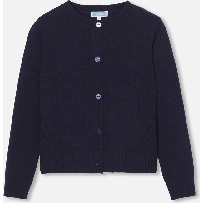 Girl Cardigan, Navy