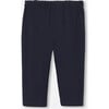 Checked Baby Boy Pants, Navy/Blue - Pants - 1 - thumbnail